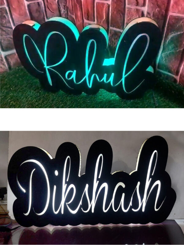 Customized Wooden Alphabet Led letters